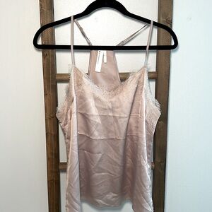 Anthropologie lavender lace cami